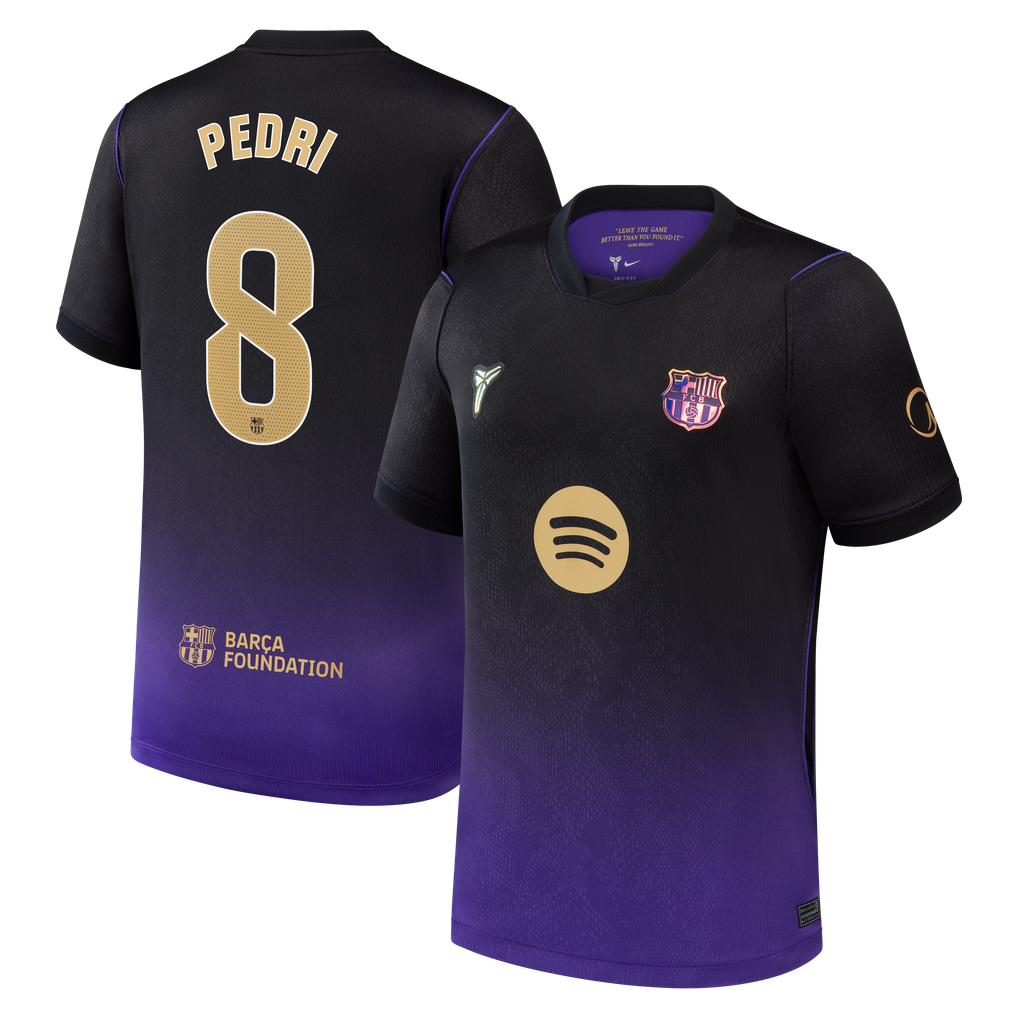 Criança - Camisola alternativa Barcelona 26/27 - Pedri 8 1
