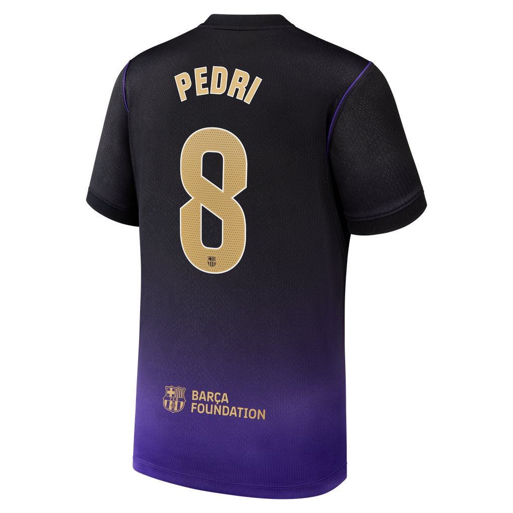 Criança - Camisola alternativa Barcelona 26/27 - Pedri 8 2