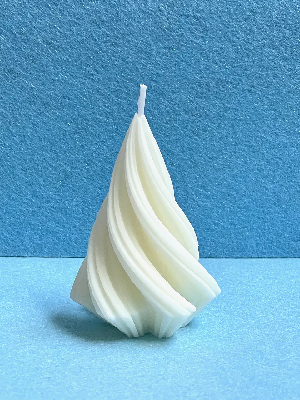 Vela Escultórica Árbol - Diseño en Espiral Natural 3