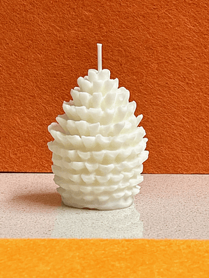 Vela Escultórica Pinar – Texturizada Al Natural