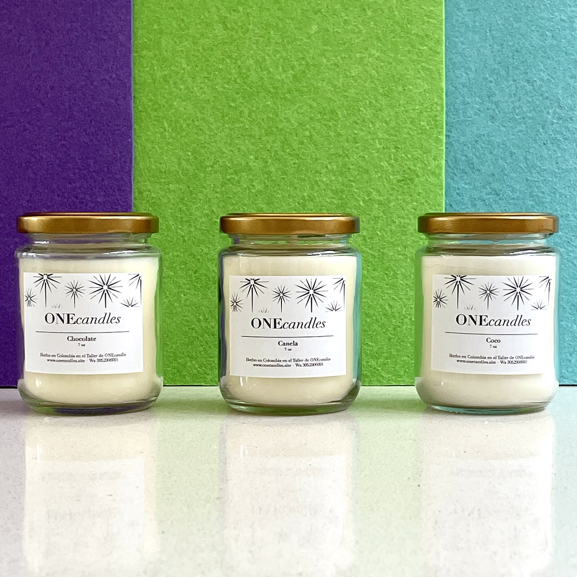 Vela Esencial Tapa Dorada 7 oz 4