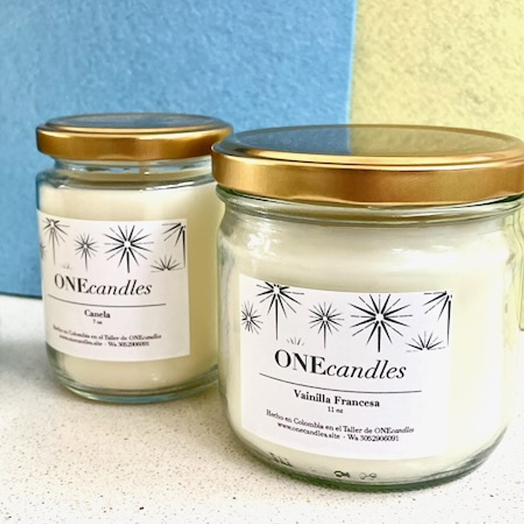 Vela Esencial Tapa Dorada: 11 oz 6