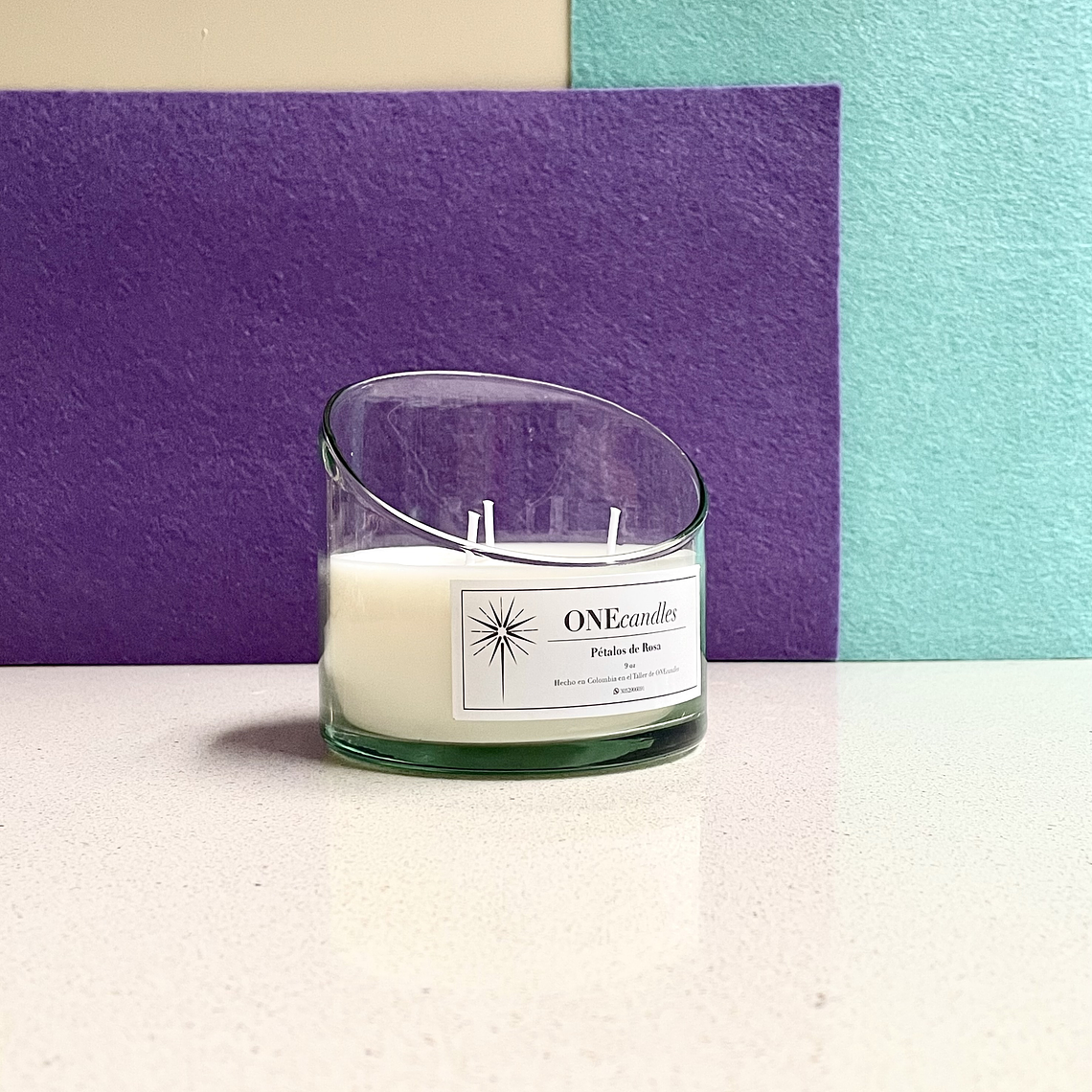 Vela Asimétrica 9 oz 10