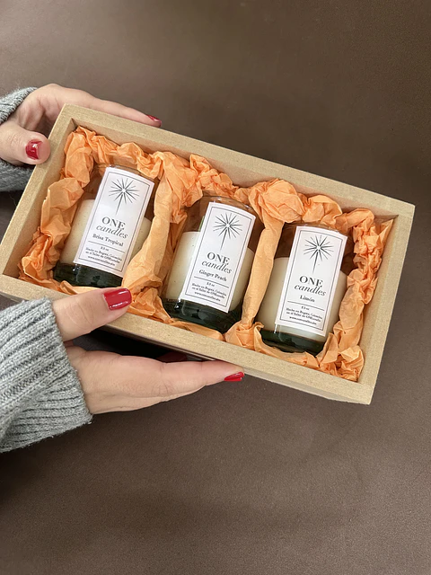 Set de Velas ONE Trio 