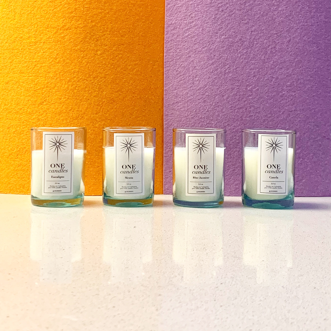 Set de Velas ONE Cuarteto 2