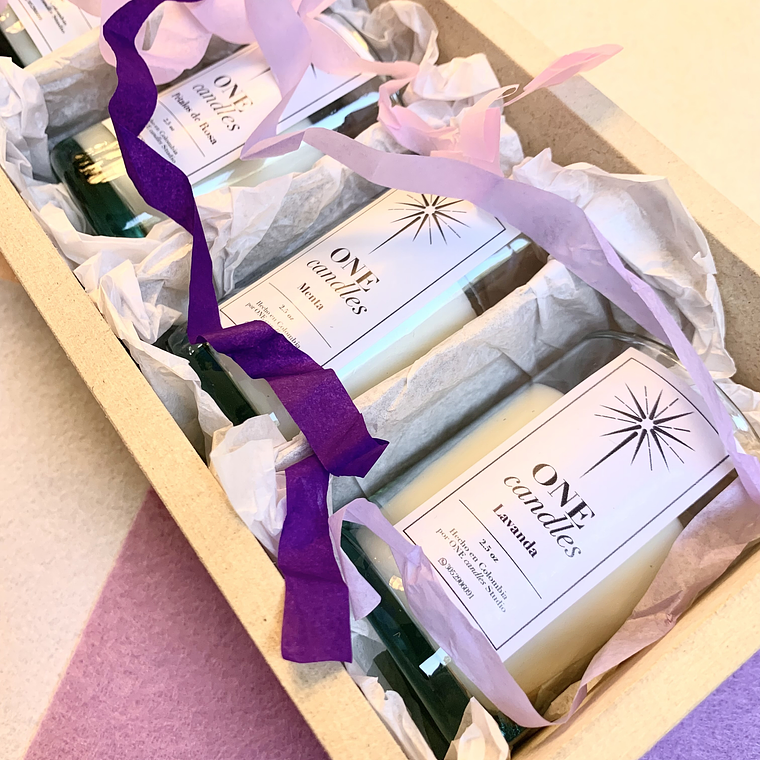 Set de Velas ONE Cuarteto 9