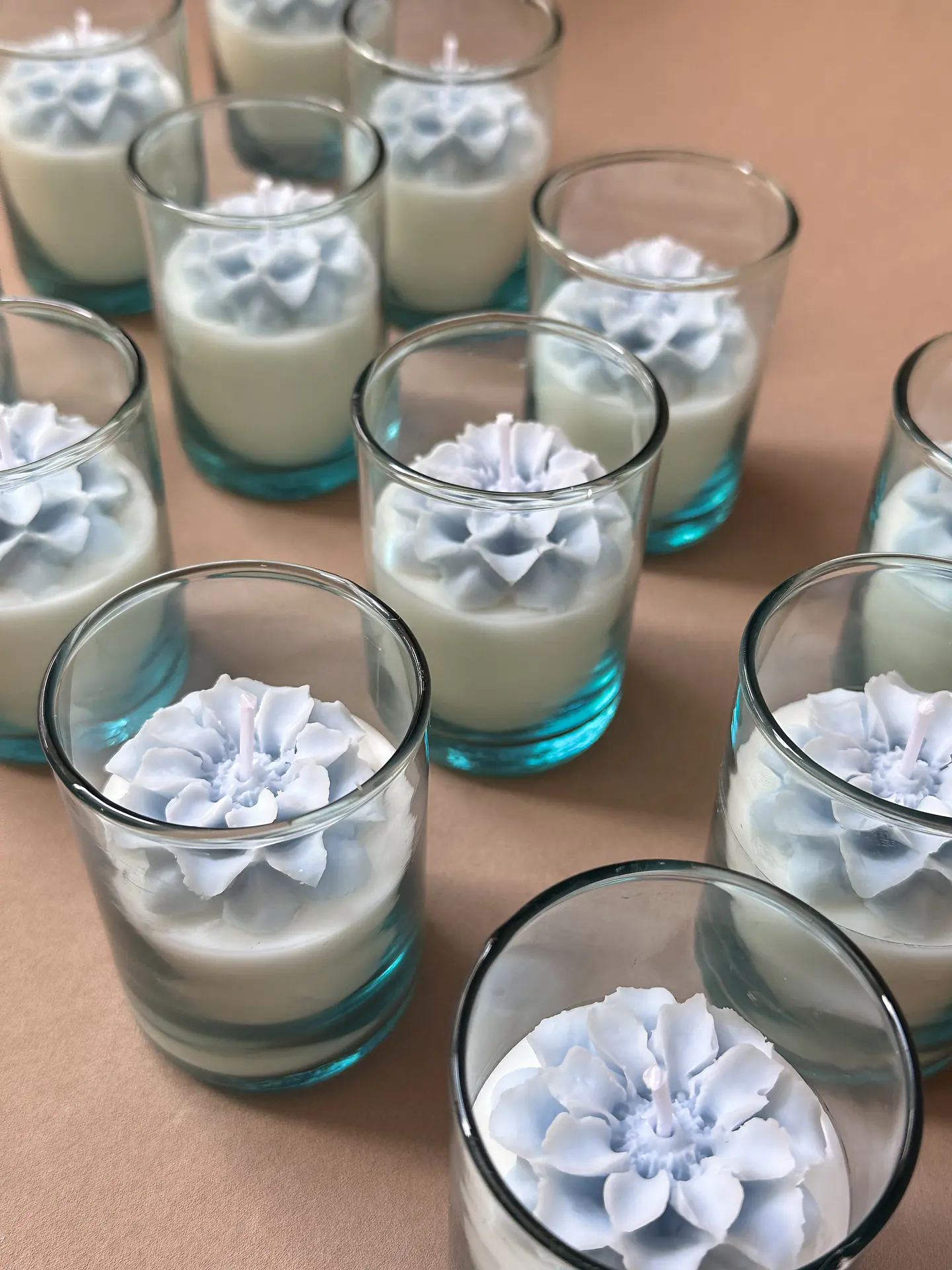 Vela con Flor 2.5 oz 3