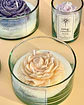 Vela con Flor 9 oz - Miniatura 1
