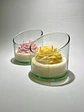 Vela con Flor 9 oz Asimétrica - Miniatura 3