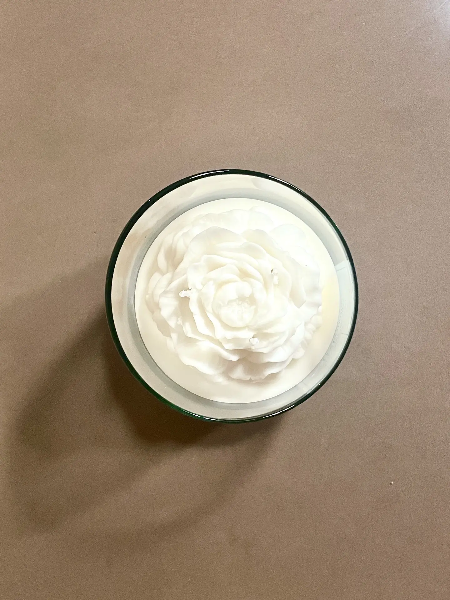 Vela con Flor 9 oz Asimétrica 7