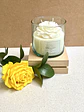 Vela con Flor 16 oz  - Miniatura 3