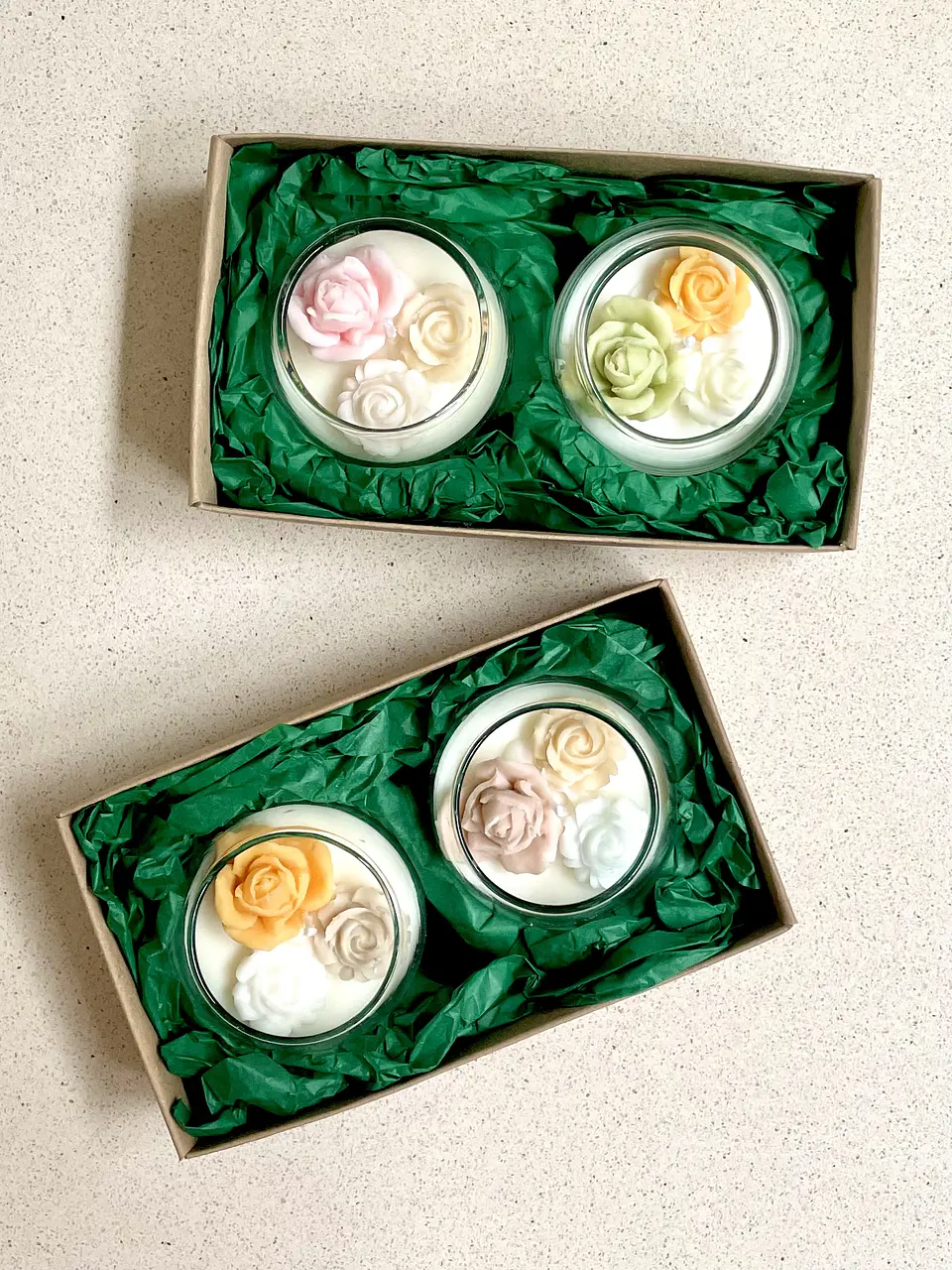 Set de 2 Velas Mini Jardín 1
