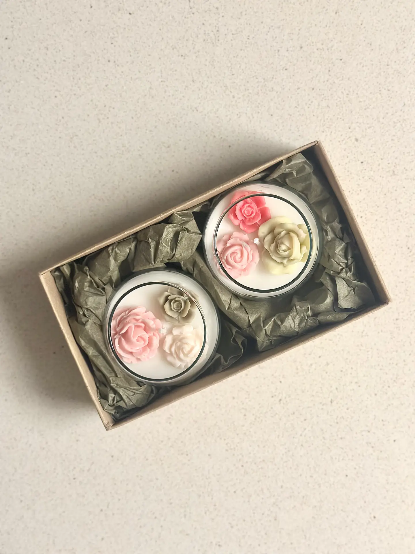 Set de 2 Velas Mini Jardín 6