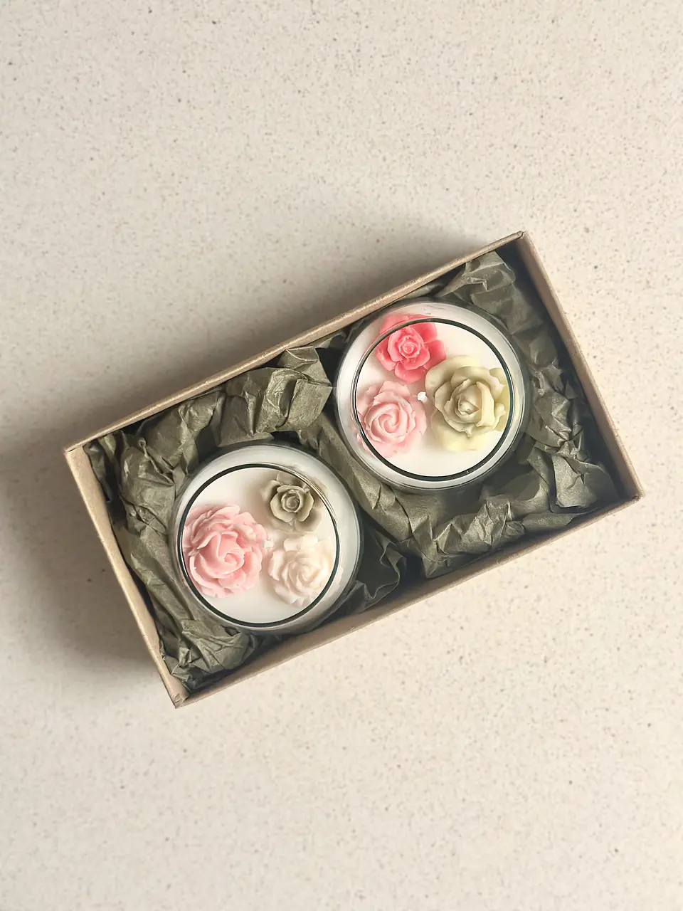 Set de 2 Velas Mini Jardín 6