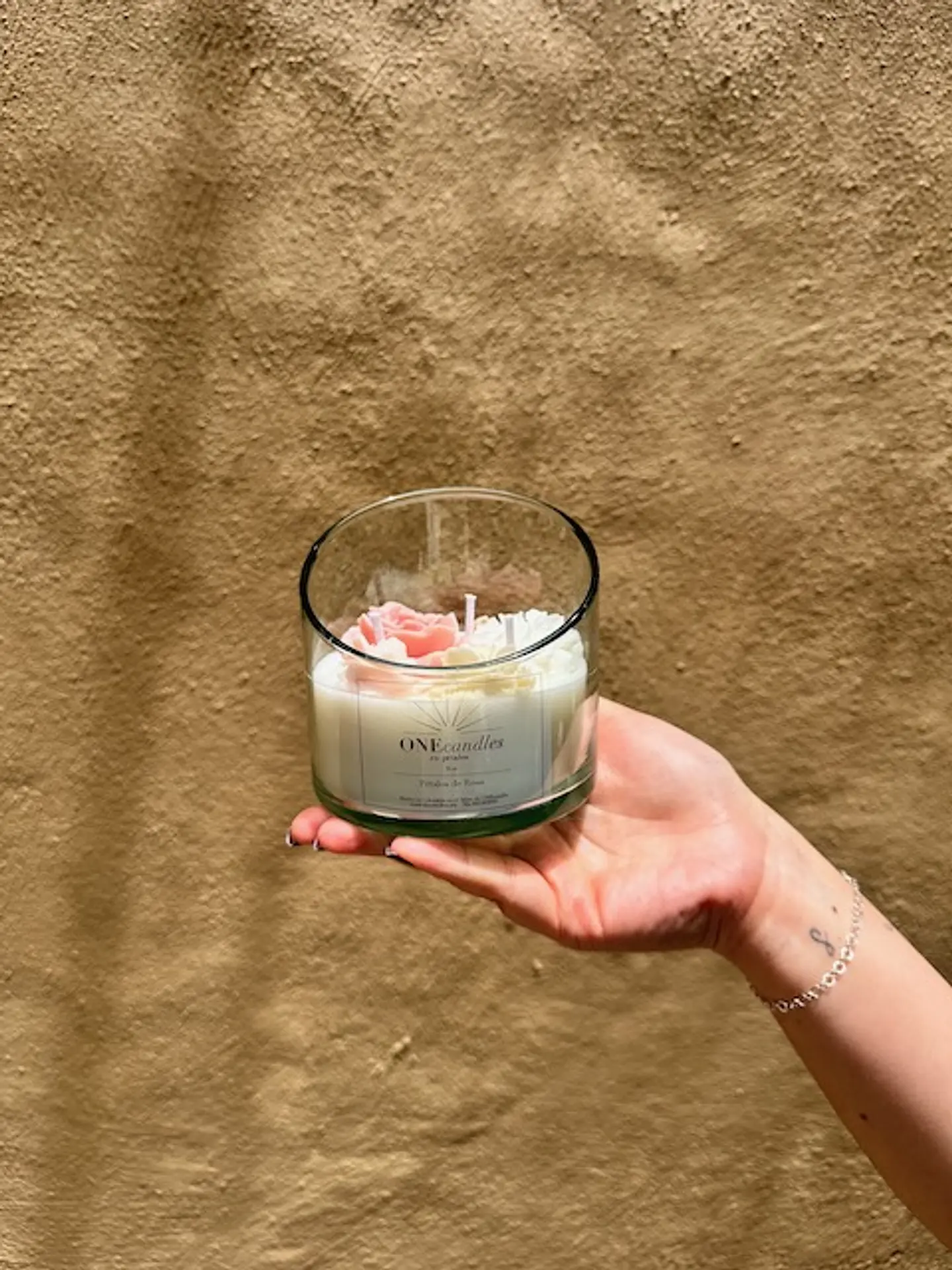 Vela Jardín 9 oz - Diseño Asimétrico 3