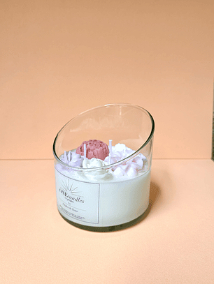 Vela Jardín 9 oz - Diseño Asimétrico