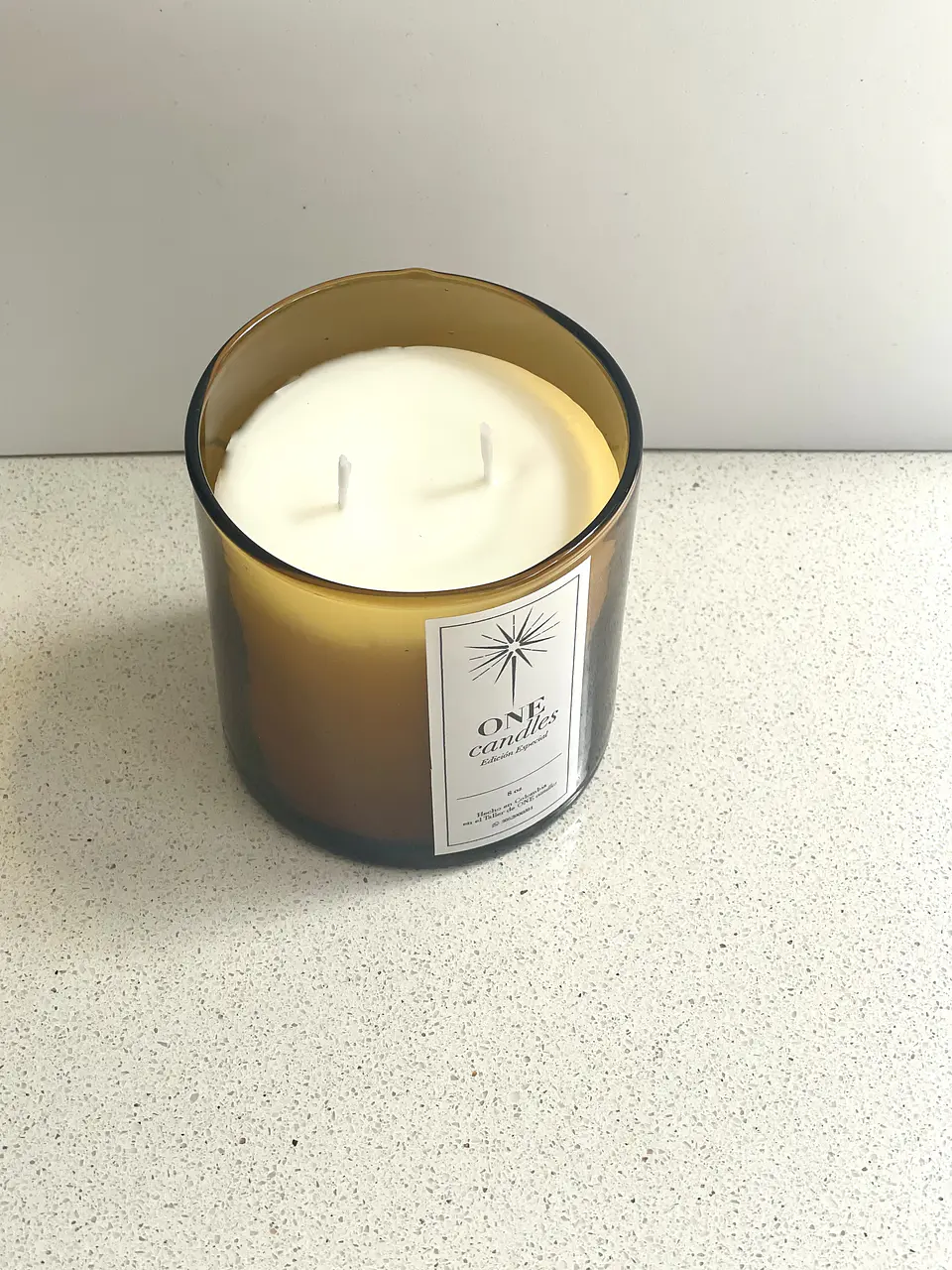 Vela Ámbar 8 oz - Edición Especial 8