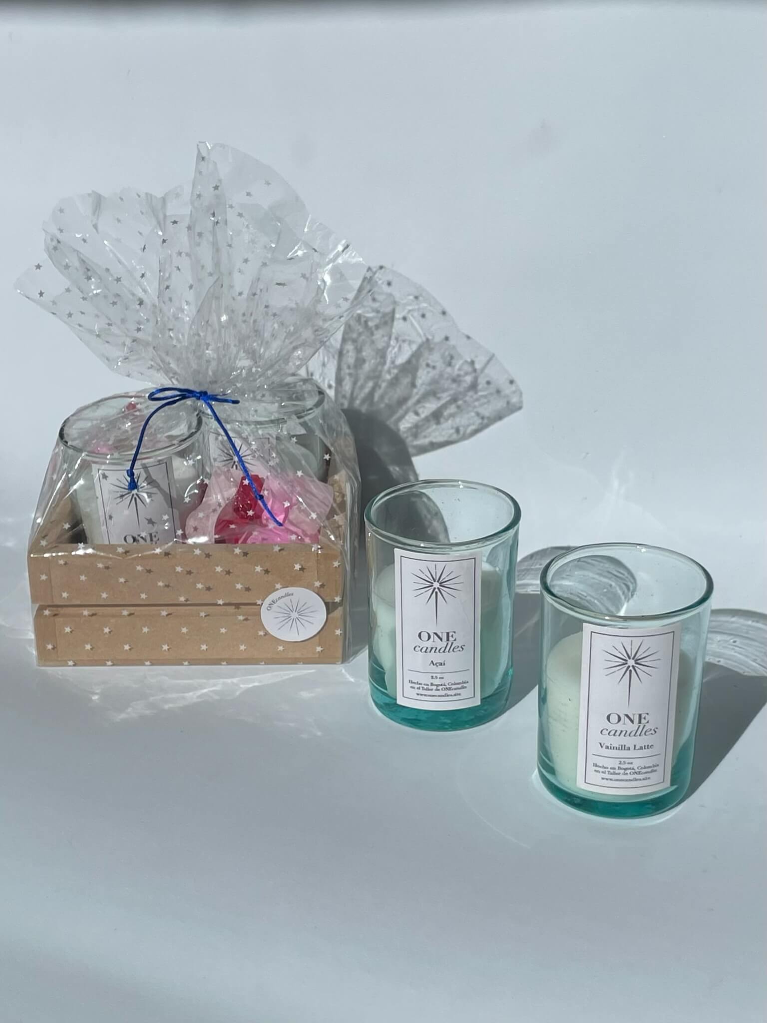 Set de 2 velitas