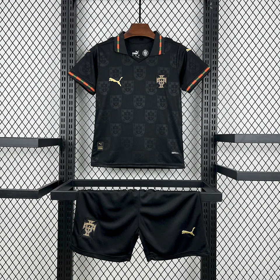 Kit Niños Portugal Pantera Negra  1