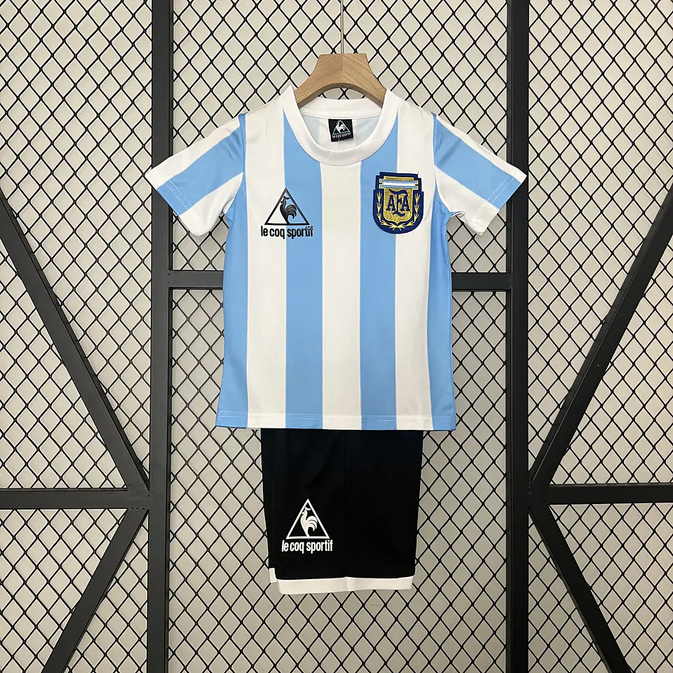 Kit Niños Argentina 1986 Retro  1