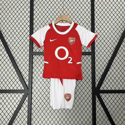 Kit Niños Arsenal 2002