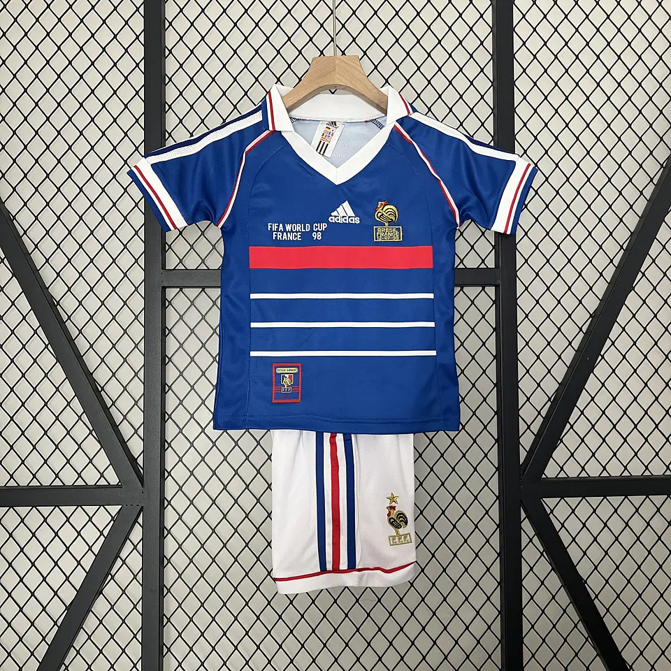 Kit Niños Francia 98 Retro 1