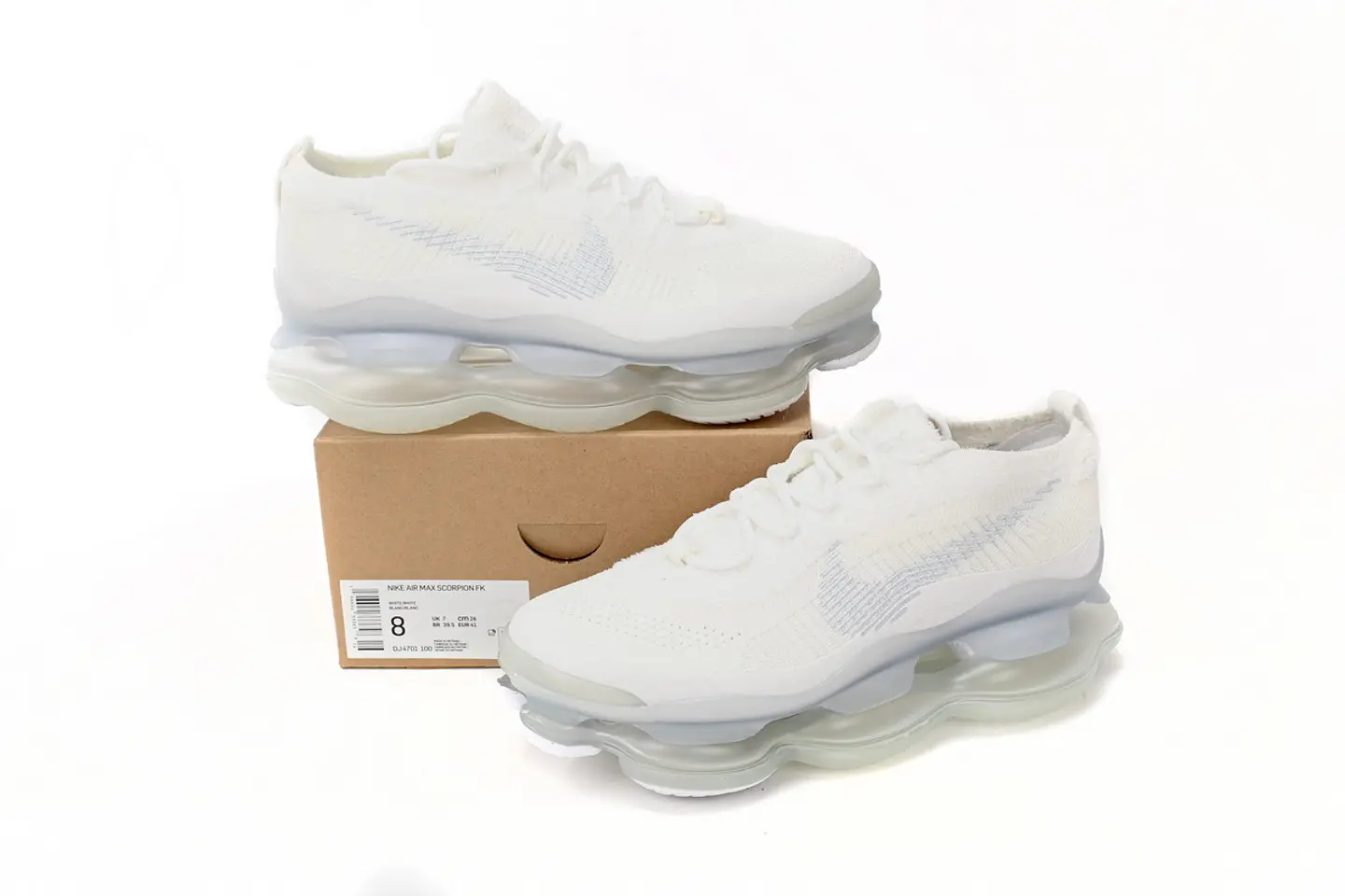Nike Air Max Scorpions Fk Lemon All White  3