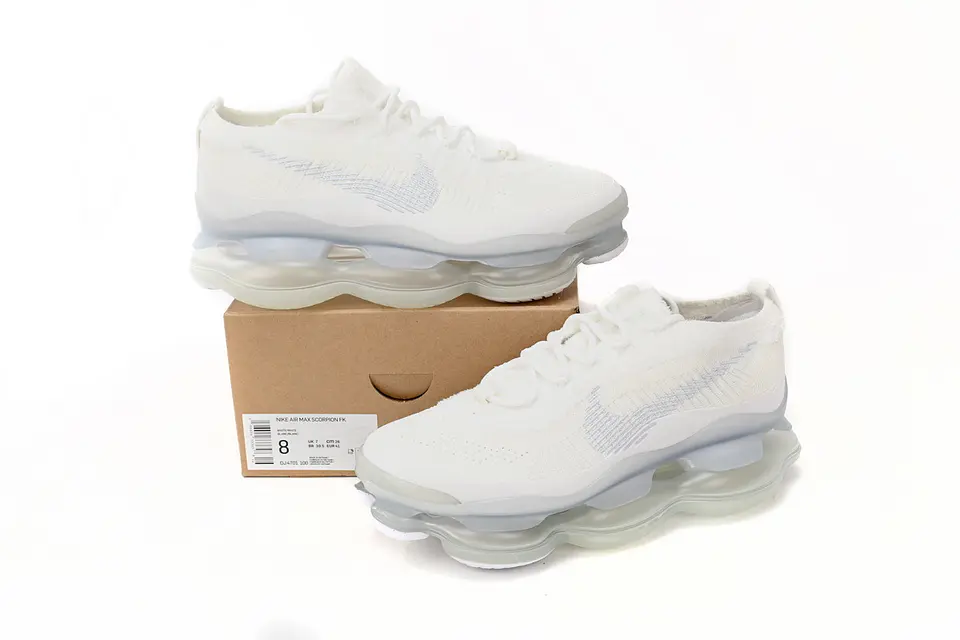 Nike Air Max Scorpions Fk Lemon All White  3