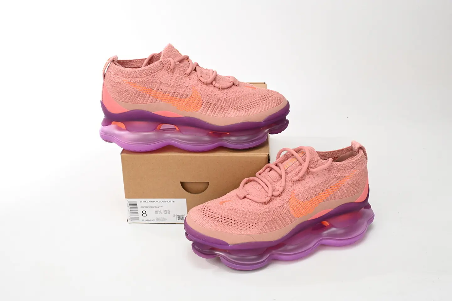 Nike Air Max Scorpions Fk Orange Pink Purple 8