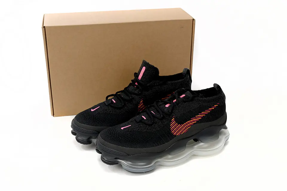 Nike Air Max Scorpions Fk Black and Grey RED 7
