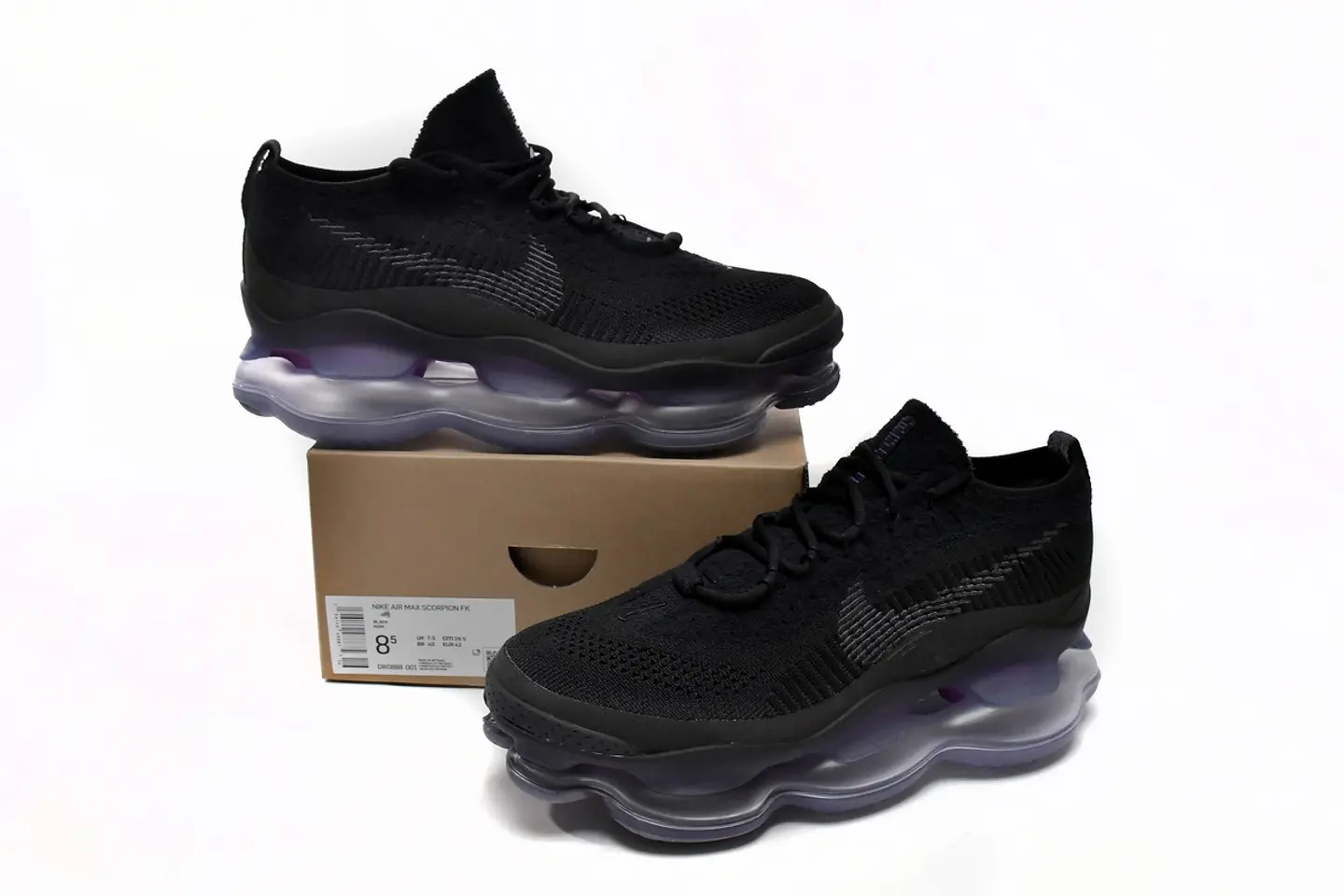 Nike Air Max Scorpions FK Black and Persian Violet  6