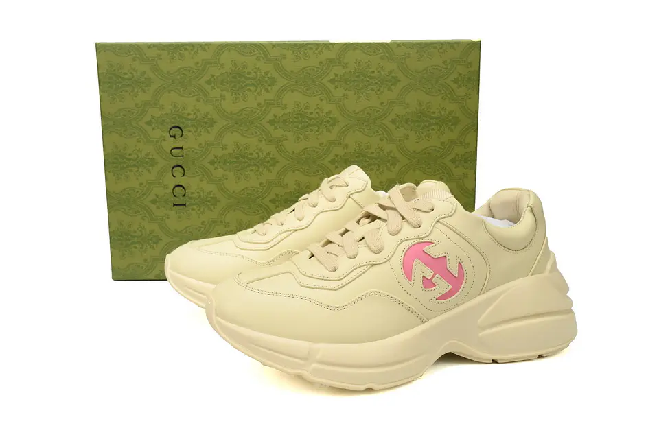 Gucci Rhyton Pink Logo Edition 4