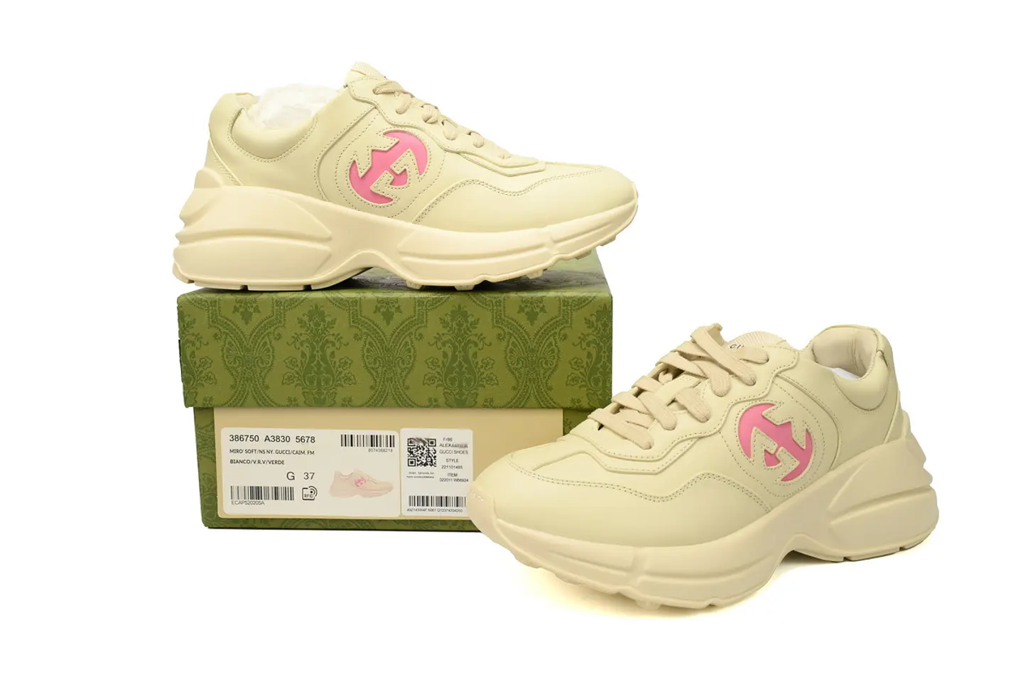 Gucci Rhyton Pink Logo Edition 11