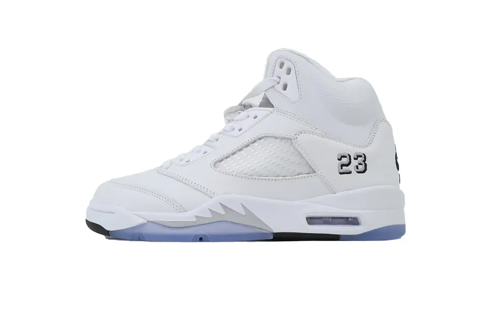 Nike Jordan 5 Retro White Metallic 4