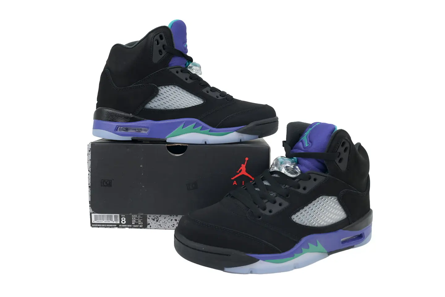 Nike Jordan 5 Retro Black Grape 1