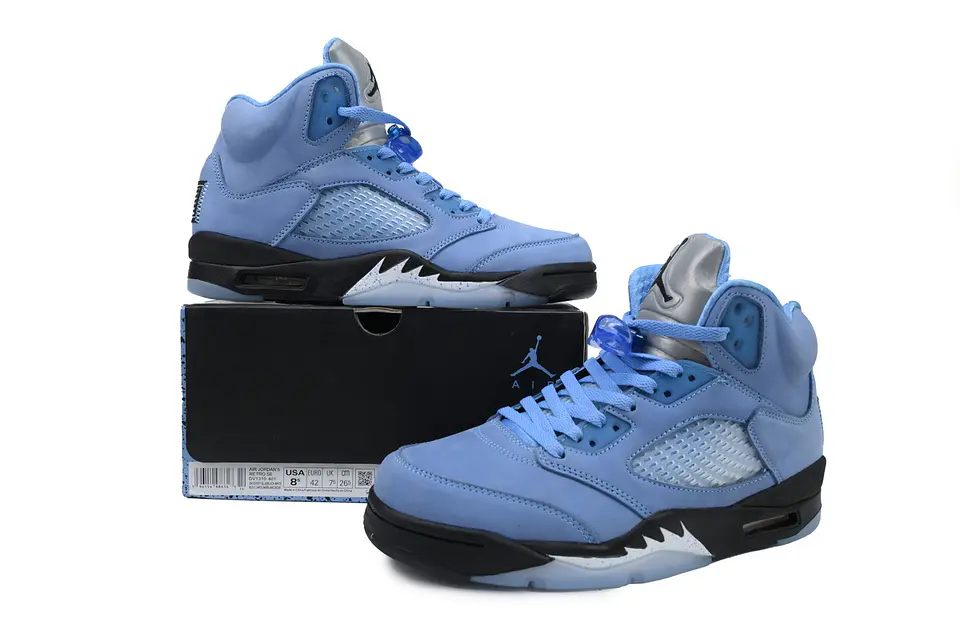 Nike Jordan 5 Retro Black UNC 1