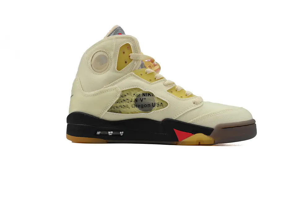 Nike Jordan 5 Retro SAIL -OFF WHITE  2