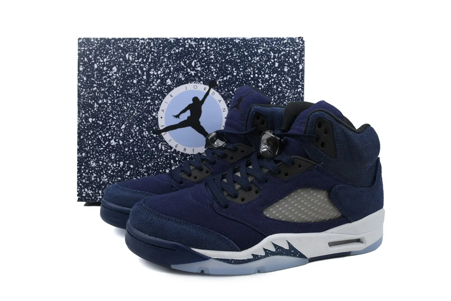 Nike Jordan 5 Retro Midnigtht Navy  6