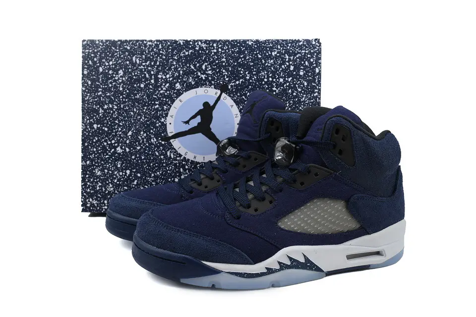 Nike Jordan 5 Retro Midnigtht Navy  6