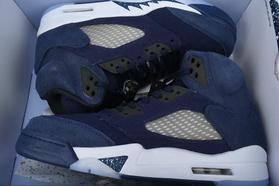 Nike Jordan 5 Retro Midnigtht Navy  7