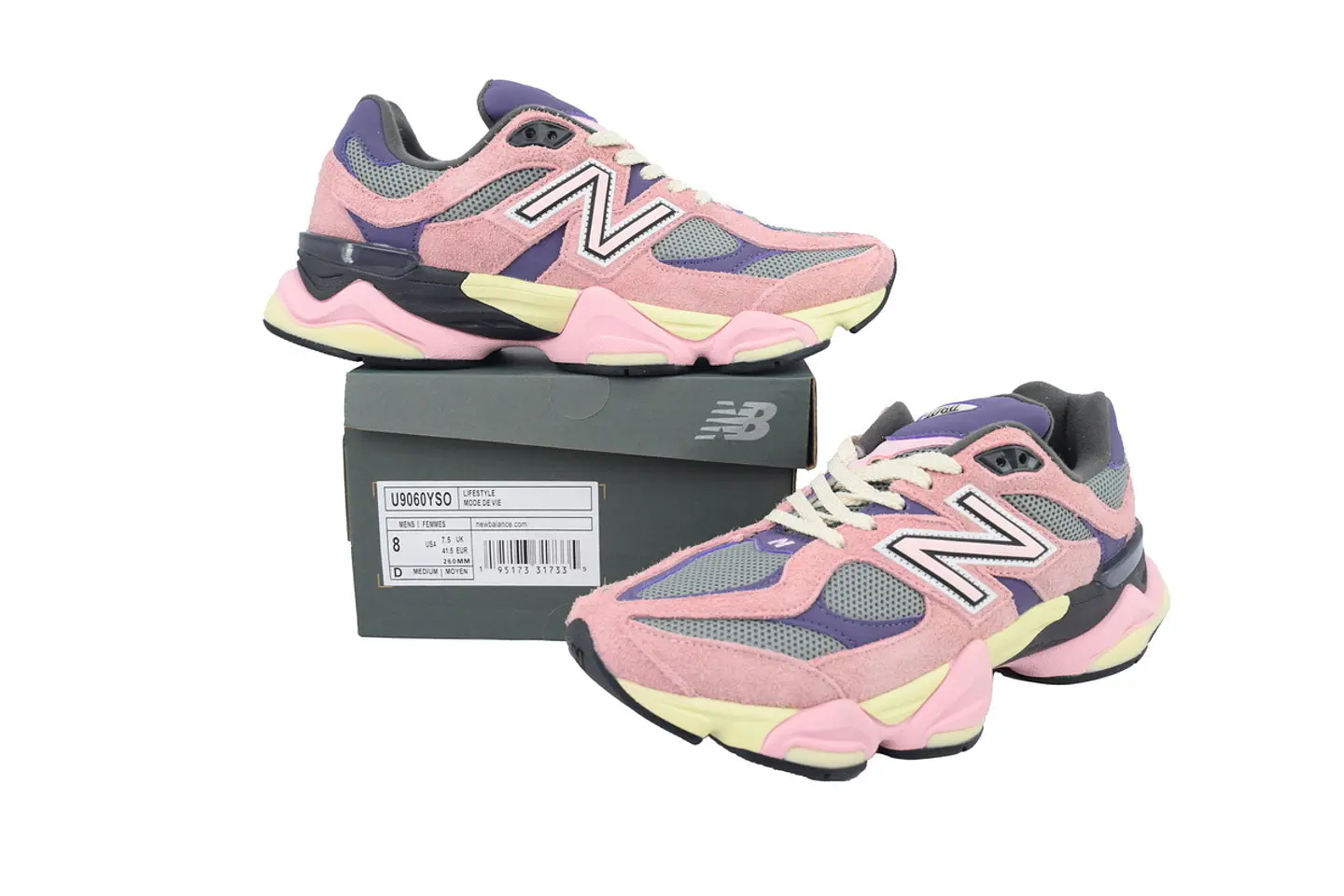 New Balance 9060 Pink Lavender 1