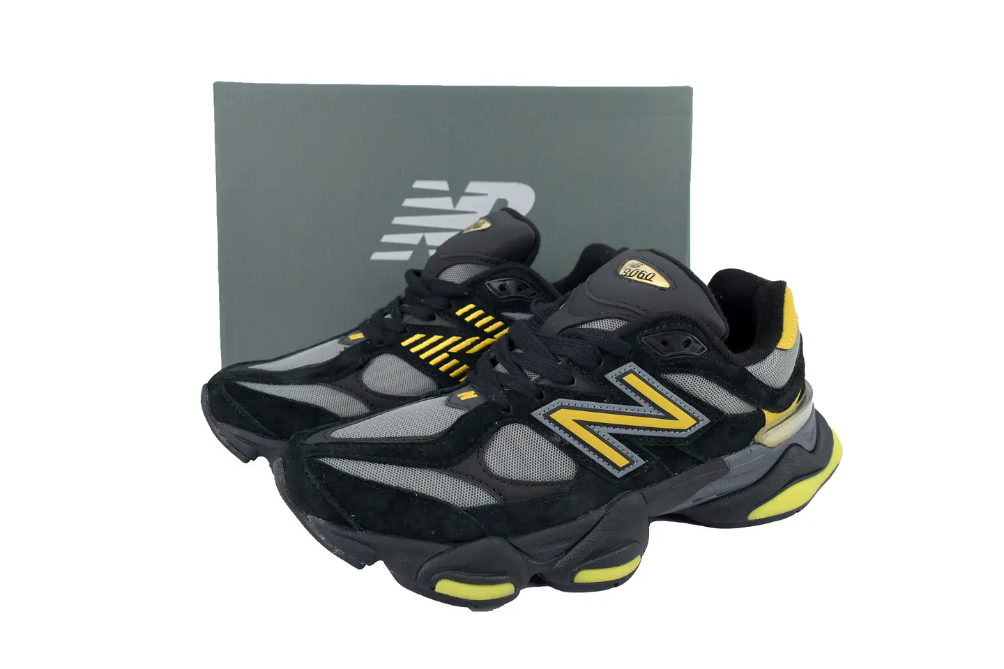 New Balance 9060 Black Yellow 5