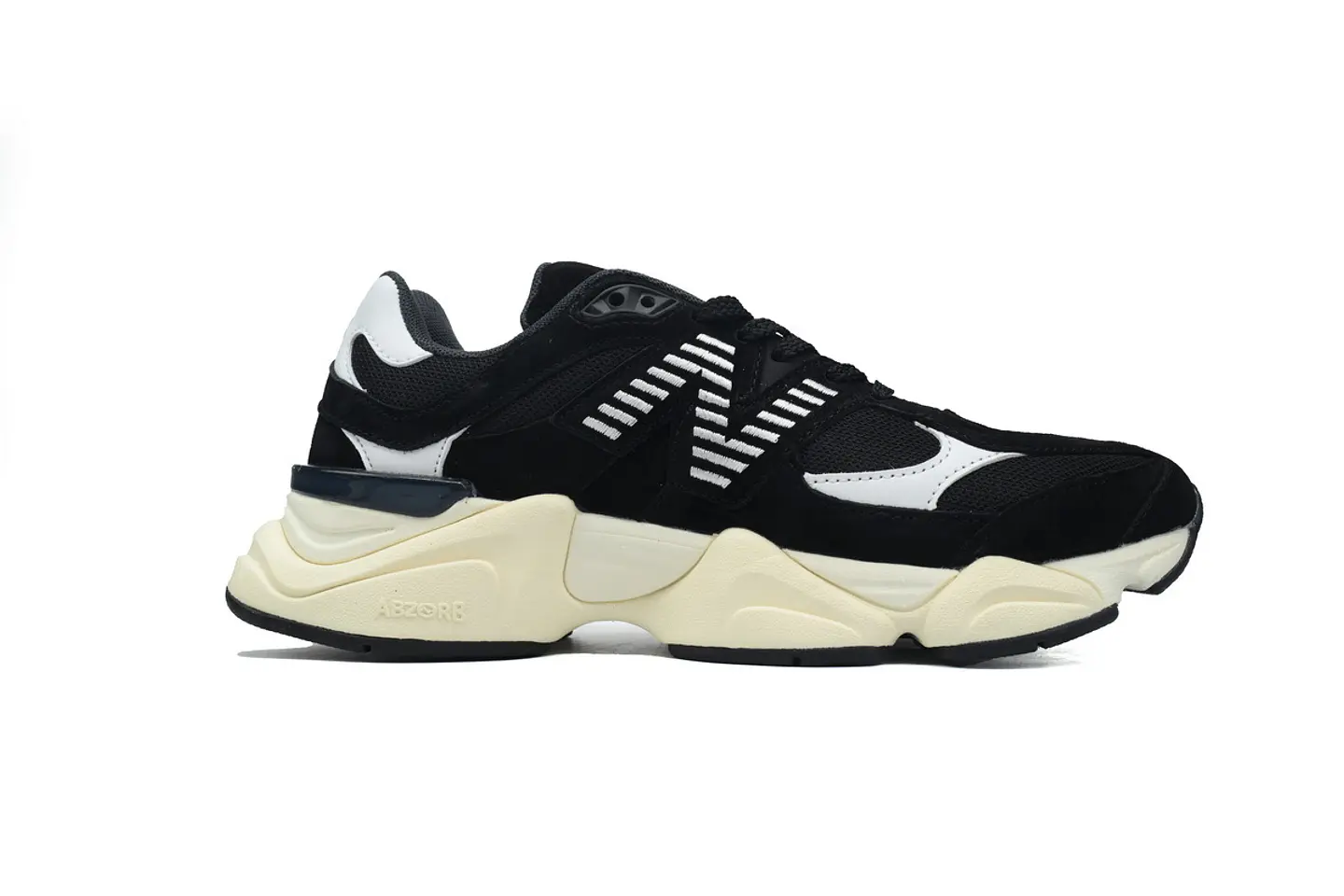 New Balance 9060 Black and White  3