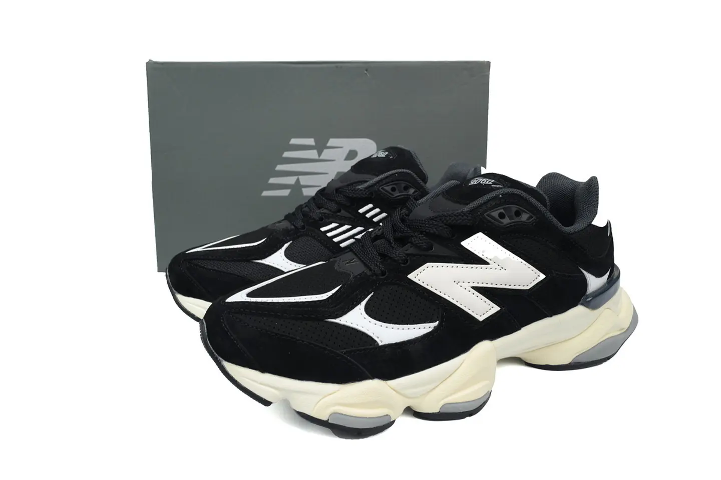 New Balance 9060 Black and White  5