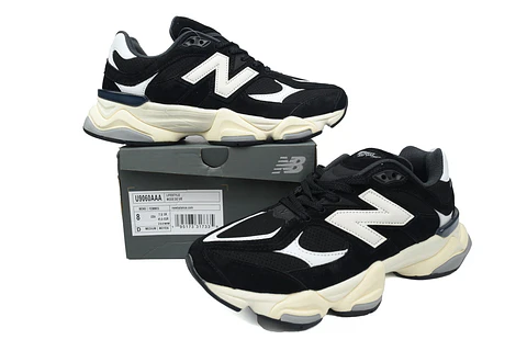 New Balance 9060 Black and White 
