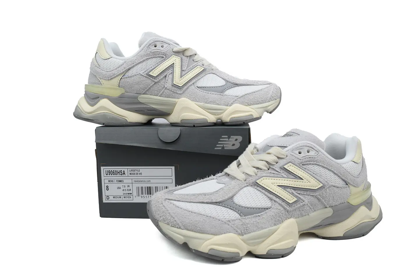 New Balance 9060 Quartz Grey  1
