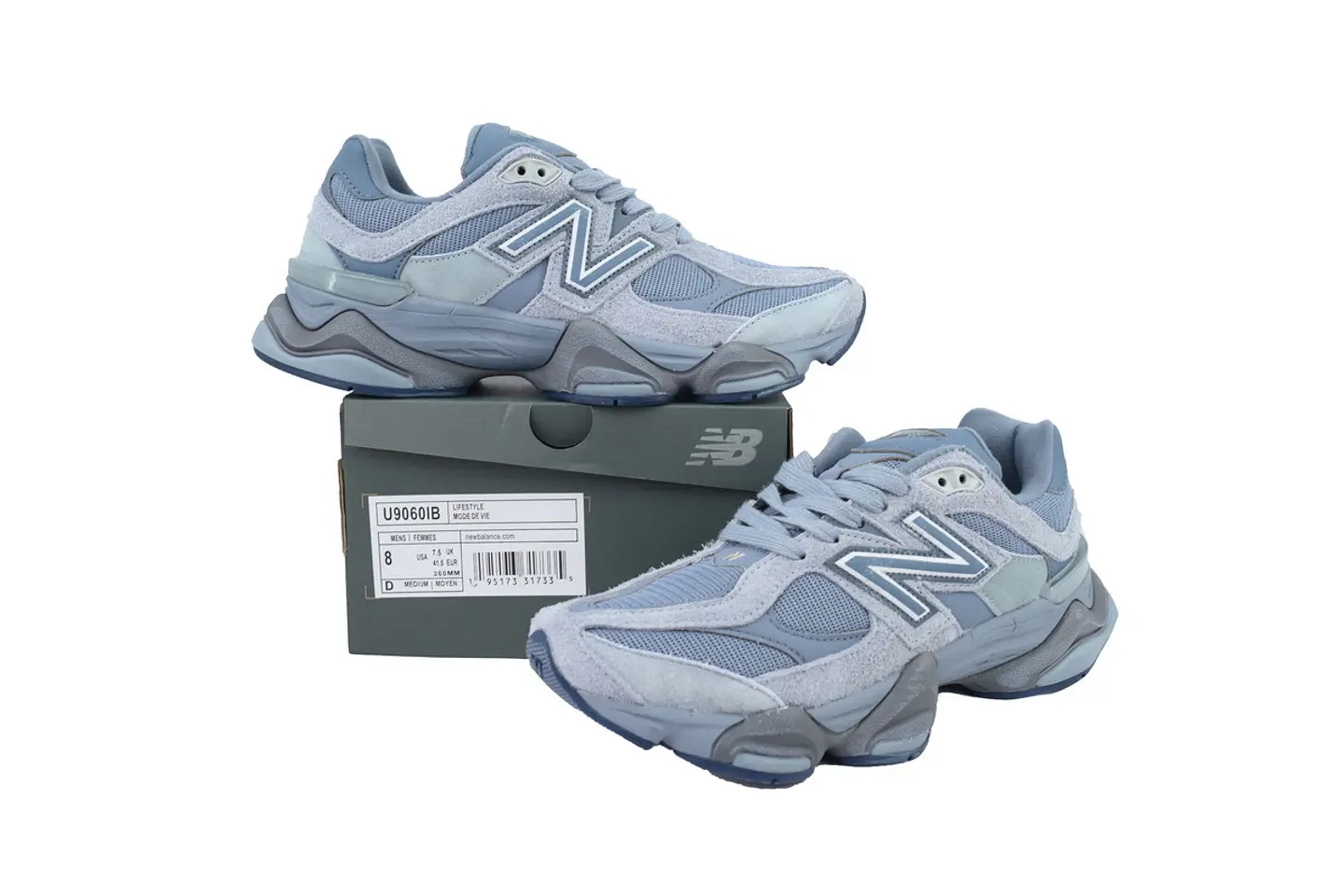 New Balance 9060 Artic Grey 1
