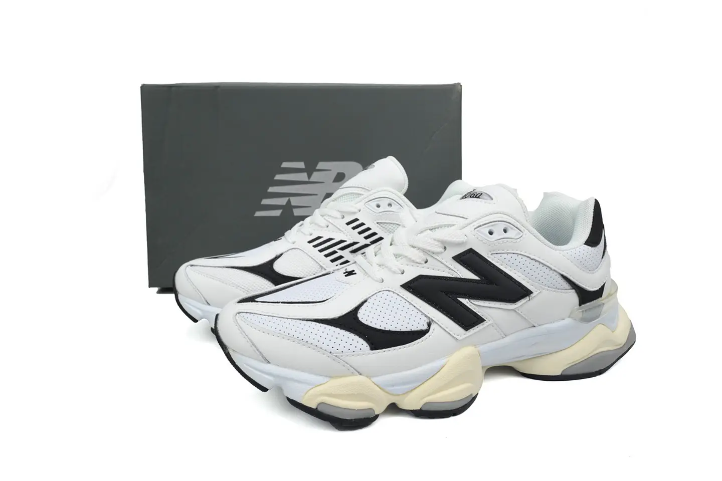New Balance 9060 White Black 4