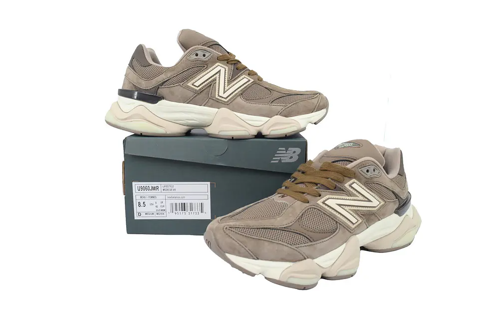 New Balance 9060 Mushroom Brown 1
