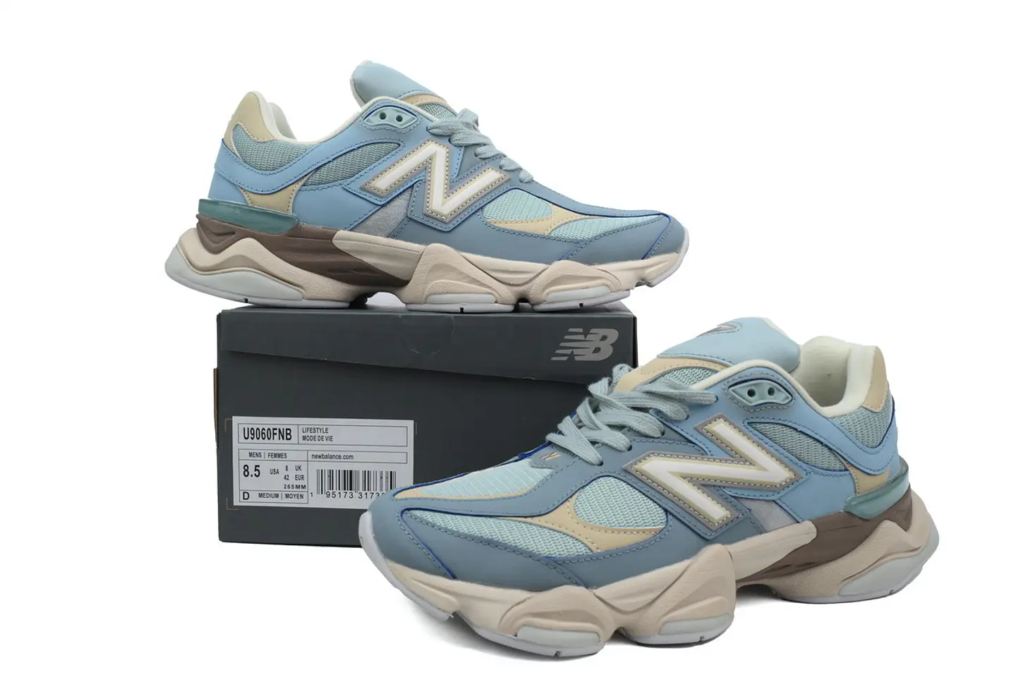 New Balance 9060 Blue Haze 1